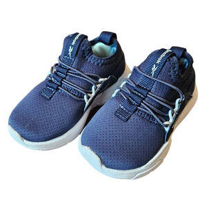 NEW! Reebok Loop Sneakers Slip On Sneakers Navy White Toddler Size 5